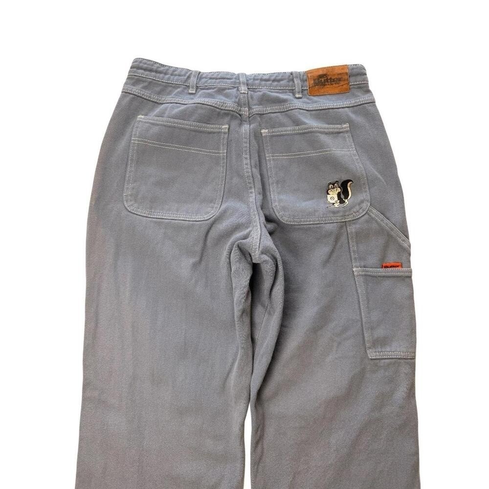 Y2K Butter "Very Baggy Fit" Shorts – Size 32 - Steel Blue